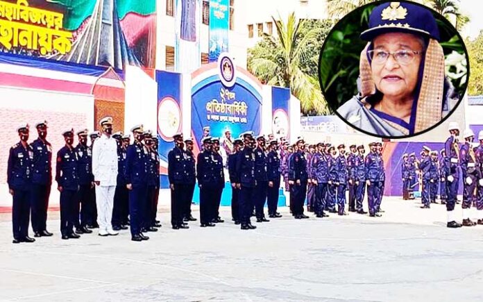 কোস্ট গার্ডকে শক্তিশালি করতে কাজ করছে সরকার: প্রধানমন্ত্রী